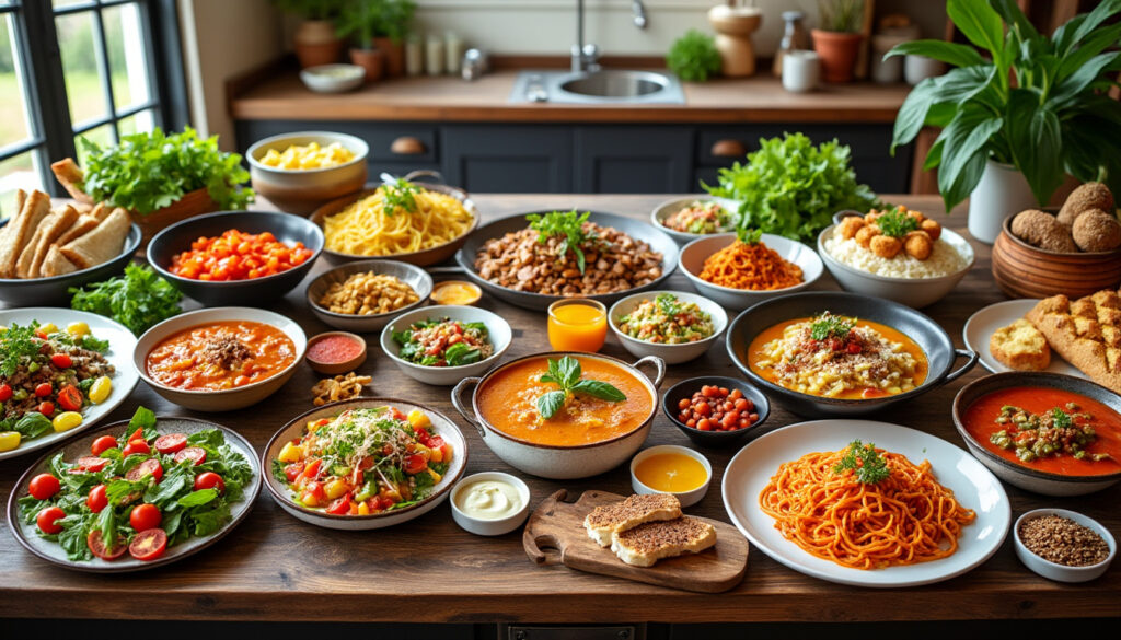 découvrez 30 recettes faciles et rapides à préparer pour tous les jours. idéales pour gagner du temps en cuisine tout en savourant des plats délicieux et variés.