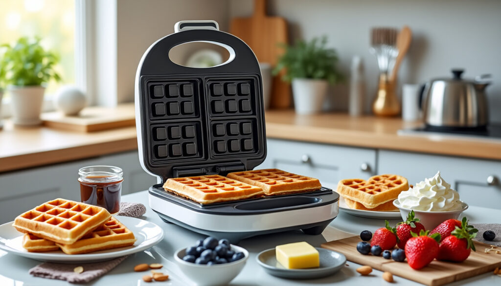 découvrez comment choisir le gaufrier multifonction idéal pour varier les plaisirs en cuisine. guide complet pour trouver l'appareil parfait et confectionner gaufres, croques et plus encore.