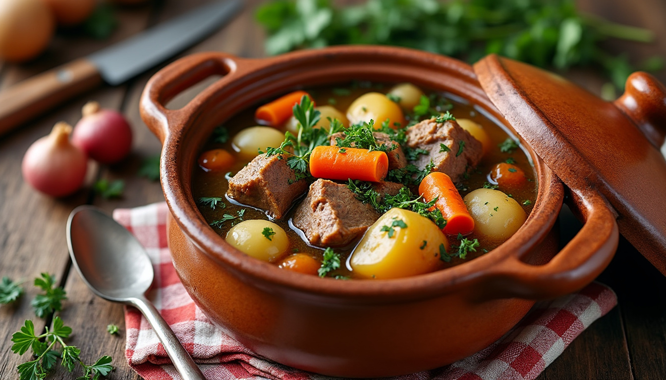 découvrez une recette traditionnelle de joue de porc à l'espagnole, facile à préparer et pleine de saveurs authentiques pour un repas convivial.
