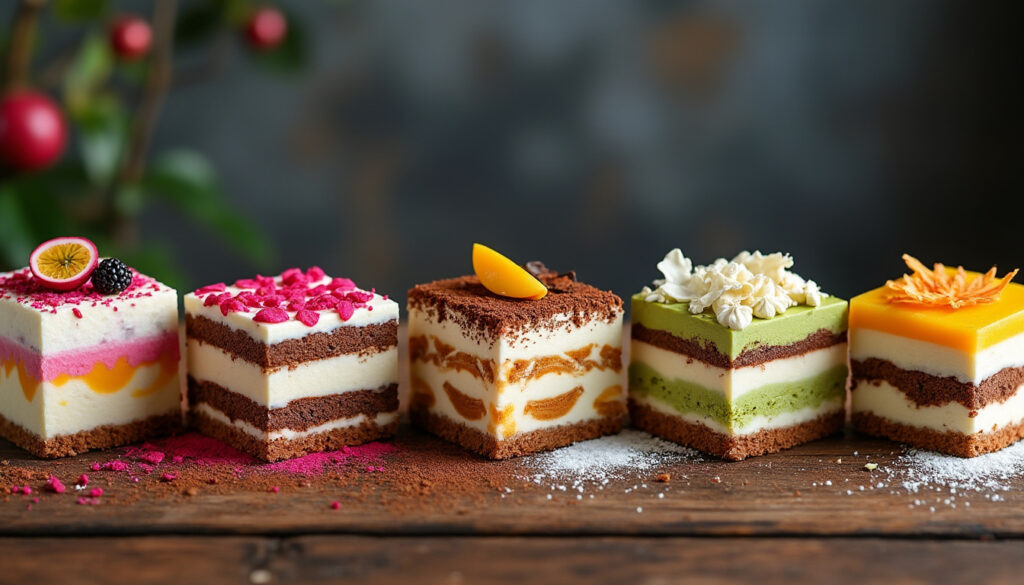 découvrez 5 recettes de tiramisu originales qui éveilleront vos papilles. des saveurs inédites pour un dessert gourmand et surprenant à chaque bouchée !