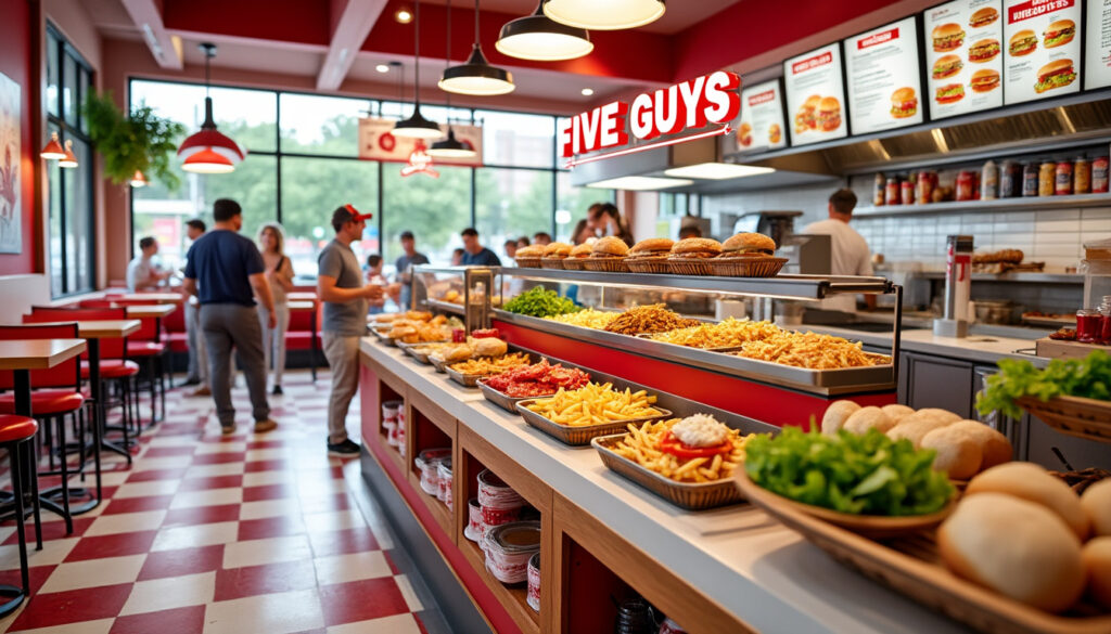 découvrez comment five guys est devenu une franchise de burgers incontournable grâce à son succès exceptionnel et sa qualité unique.
