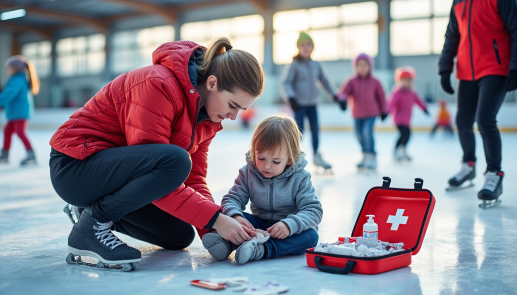 découvrez les conseils essentiels de prévention et les gestes de premiers secours à adopter en cas d'accident sur une patinoire pour enfant, afin d'assurer leur sécurité et leur bien-être.