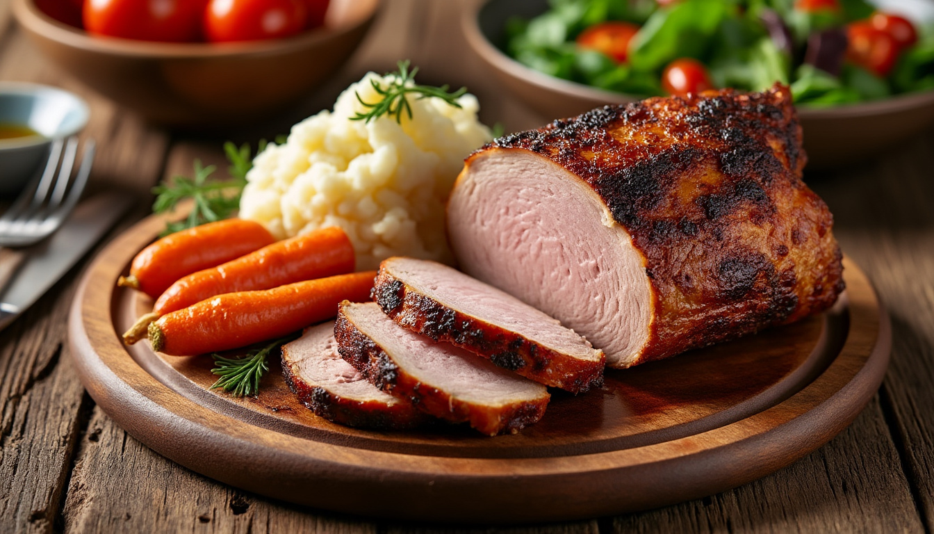 découvrez quel accompagnement choisir pour sublimer votre rÎti de porc et régaler vos convives avec des saveurs délicieuses et équilibrées.