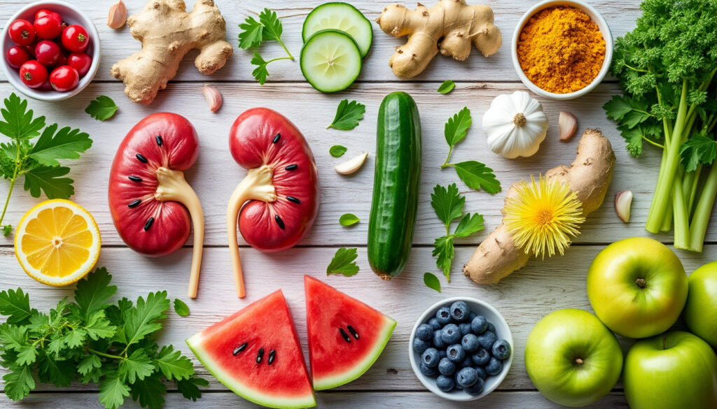 dĂ©couvrez 12 aliments naturels puissants pour nettoyer vos reins et Ă©liminer les toxines de votre corps efficacement, pour une meilleure santĂ© et un bien-ĂȘtre optimal.