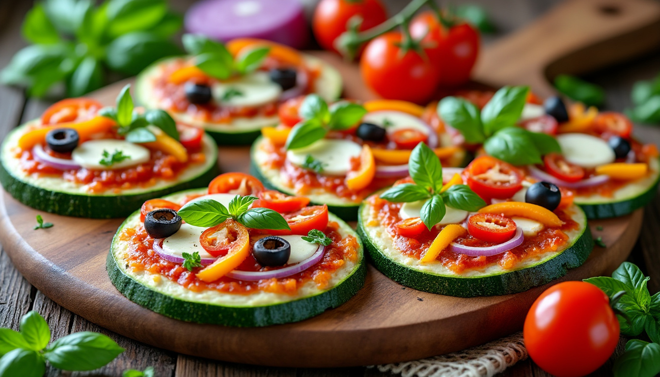 découvrez notre recette simple et savoureuse de courgettes façon pizza, idéale pour un repas léger et gourmand. facile à préparer, elle plaira à toute la famille !