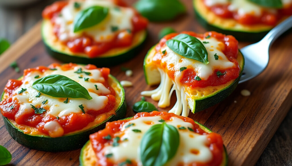 découvrez notre recette simple et savoureuse de courgettes façon pizza, idéale pour un repas gourmand et léger.