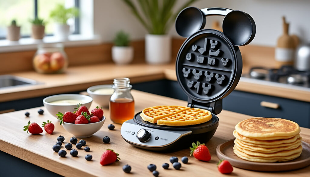 dĂ©couvrez comment choisir le gaufrier mickey parfait pour rĂ©aliser des crĂȘpes magiques et dĂ©licieuses, alliant plaisir et gourmandise pour toute la famille.