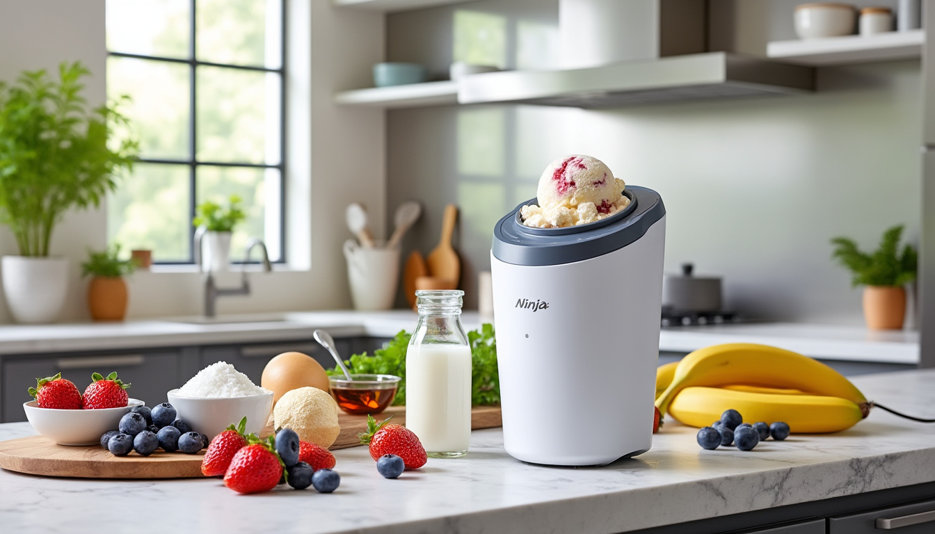 découvrez notre guide complet pour choisir la meilleure machine à crème glacée ninja creami et réaliser des desserts glacés maison savoureux et faciles à préparer.