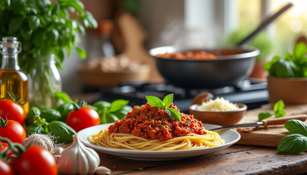 découvrez notre recette maison incontournable des spaghetti bolognaise, simple et savoureuse, pour un plat traditionnel italien réussi à coup sûr.