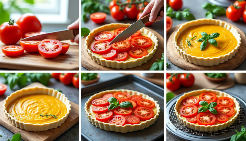 découvrez notre guide étape par étape pour préparer une délicieuse tarte tomate moutarde, facile et rapide à réaliser.
