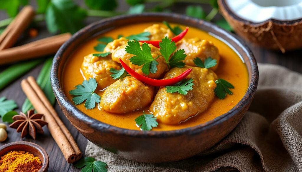 découvrez les saveurs authentiques et les secrets pour réussir un délicieux poulet curry coco, un plat riche en goût et en tradition.
