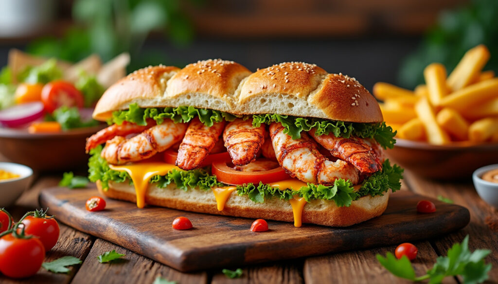 découvrez comment satisfaire une grosse faim avec des sandwichs hummer généreusement garnis, idéaux pour combler un appétit intense rapidement et délicieusement.
